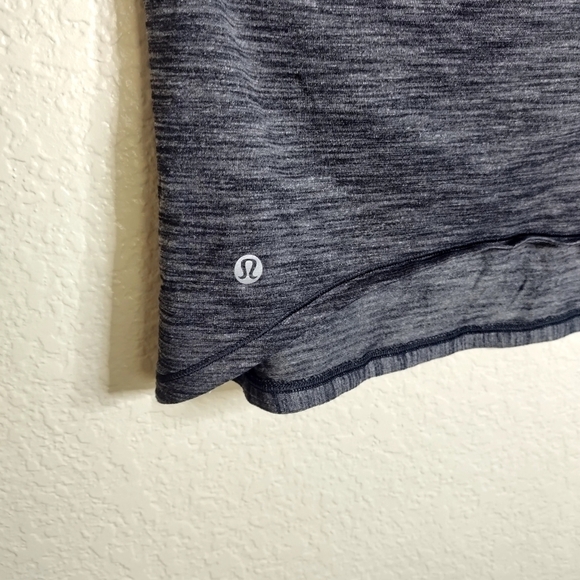 Lululemon Cardio Squad Tank II Heathered Black sz 4 - Picture 7 of 7